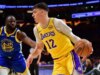 Com Luka Doncic afastado, Lakers vencem Stephen Curry-less Warriors