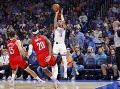 Thunder short-handed procura outros para enfrentar o Lakers