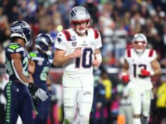 Patriots QB Drake Maye não precisará de cirurgia no ombro fora de temporada