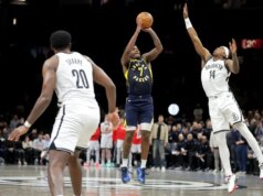 A última cesta de 3 pontos de Kam Jones impulsiona os Pacers contra os Nets