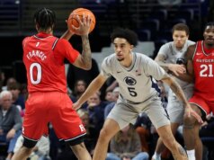 Rutgers corre para a liderança e segura Penn State