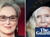 Meryl Streep será Joni Mitchell em nova cinebiografia