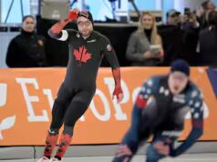 Itália 2026: Laurent Dubreuil, le papa lévisien qui chauffe les jeunes monsters du patin