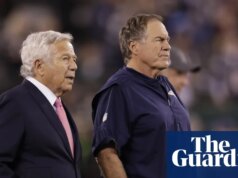 Corridor of Fame supostamente despreza o proprietário do Patriots, Kraft, ao lado do ex-técnico Belichick