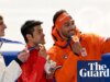 A oferta de Jordan Stolz por quatro medalhas de ouro na patinação de velocidade desmorona em 1.500 m enquanto Ning Zhongyan brilha