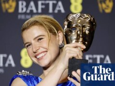 Cerimônia do Baftas 2026: lanche para Leonardo DiCaprio e troféu para Jessie Buckley – em fotos