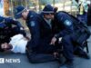 Polícia australiana defende ações após violência em protesto contra visita do presidente israelense