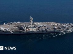 EUA dizem ter abatido drone iraniano que voava em direção a porta-aviões