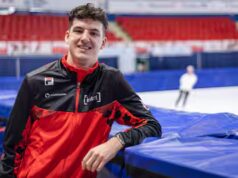 Blessure en patinage de vitesse corte pista: Félix Roussel a craint de rater les Jeux olympiques