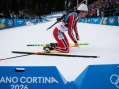Depois de ganhar o bronze, eu avoir trompé sa loira na televisão nacional