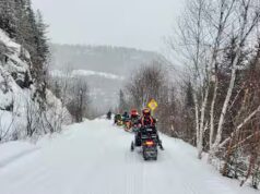 La Côte-Nord, o país da démesure para os motoneigistes