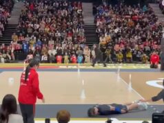 EM VÍDEO | Desculpas espetaculares: um jogador de vôlei deve ser viral após ter frappé um jogador com uma bola