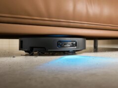 O mais recente aspirador robô da Dreame é fino o suficiente para lidar com a poeira escondida sob o sofá