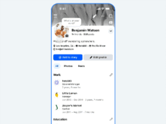 O Fb adiciona novos recursos de IA, fotos de perfil animadas e planos de fundo para postagens de texto