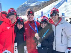 Um pódio compartilhado por três papas, não Mikaël Kingsbury