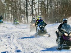 Février, os meses do motoneige em Quebec