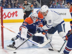 Maccelli marca duas vezes na vitória dos Maple Leafs sobre os Oilers pela terceira vitória consecutiva