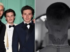 Romeo e Cruz Beckham fazem uma ‘escavação’ comovente no Brooklyn com novas tatuagens tributos