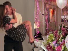 Holly Ramsay e Adam Peaty lideram celebridades exibindo luxuosas celebrações do Dia dos Namorados