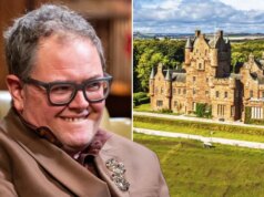 Alan Carr compra o próprio ‘castelo dos traidores’ escocês de £ 3.250.000 com 16 quartos e torre