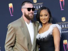 Ex de Travis Kelce estrela anúncio que ataca Taylor Swift