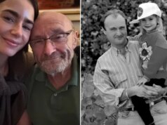 Lily Collins presta homenagem ao pai Phil Collins no 75º aniversário após batalhas de saúde