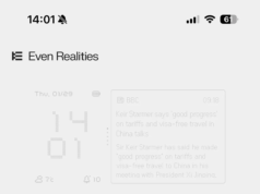 Análise do Even Realities G2: óculos mais inteligentes