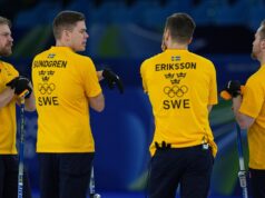 Conclusões do curling olímpico: Niklas Edin da Suécia teve início instável por 0-2