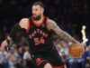 Mamukelashvili questionado enquanto Raptors retornam do intervalo contra Bulls