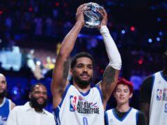 Rome Flynn se repete como MVP do NBA All-Star Celeb Recreation com a vitória do Group Giannis