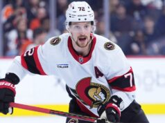 Chabot dos senadores, uma decisão em tempo de jogo contra os Penguins, Ullmark para começar