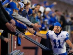 O receptor da Star BYU, Parker Kingston, acusado de estupro em primeiro grau em Utah