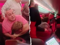 Vídeo caótico mostra passageiros trocando golpes no ar; avião forçado a desviar: relatórios