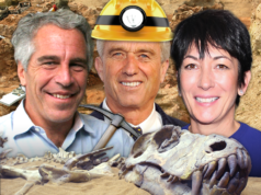 Robert F. Kennedy Jr. foi caçar ossos de dinossauros com Jeffrey Epstein e Ghislaine Maxwell