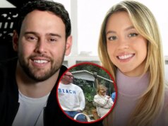 Sydney Sweeney e Scooter Braun vistos se aproximando no almoço em Santa Bárbara