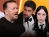 Ricky Gervais critica celebridades por fazerem discursos políticos no Grammy