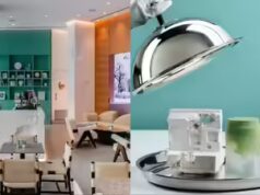 Galeria com café? O artista Daniel Arsham abre novo restaurante artístico de café e sobremesas no Dubai Mall