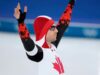 O patinador de velocidade canadense Laurent Dubreuil conquista o bronze olímpico nos 500m