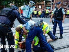 Polícia de Sydney será investigada por cão de guarda após violência em protesto anti-Herzog