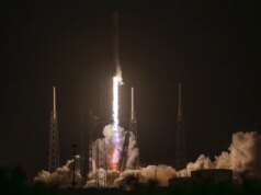 SpaceX lança tripulação da estação espacial em missão de 8 meses