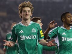 Resumo da Liga dos Campeões: Gordon marca quatro gols na vitória do Newcastle sobre o Qarabag