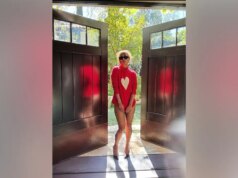 Halle Berry fica sem calças em postagem no Instagram comemorando novo filme