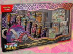 Ganhe $ 45 de desconto no Pokémon TCG: Paldean Fates Nice Tusk ex e Iron Threads ex Premium Assortment