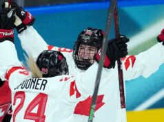 Marie-Philip Poulin, do Canadá, retornará para as quartas de last contra a Alemanha