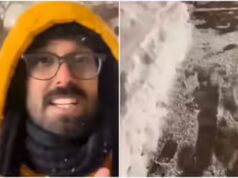 Escorregou no gelo e foi pago? O influenciador indiano afirma que quedas geladas em estradas no Canadá podem render US$ 40.000 – é verdade?