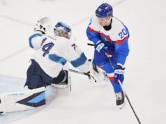 O esforço complete de Slafkovsky na vitória da Eslováquia reflete o crescimento desde as primeiras Olimpíadas