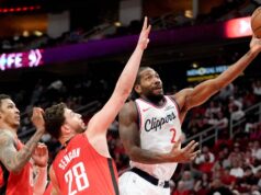 A jogada de três pontos de Leonard nos segundos finais coloca Clippers sobre Rockets