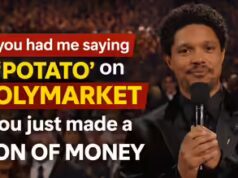Trevor Noah acabou de admitir o uso de informações privilegiadas no palco do Grammy? A piada da ‘batata’ explicada