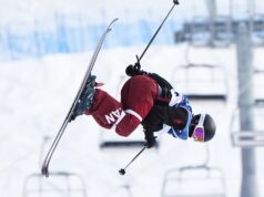 Megan Oldham, do Canadá, ganha bronze no estilo olímpico de esqui livre