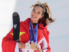 Eileen Gu garante medalha de ouro para encerrar corrida nos Jogos Olímpicos de Inverno